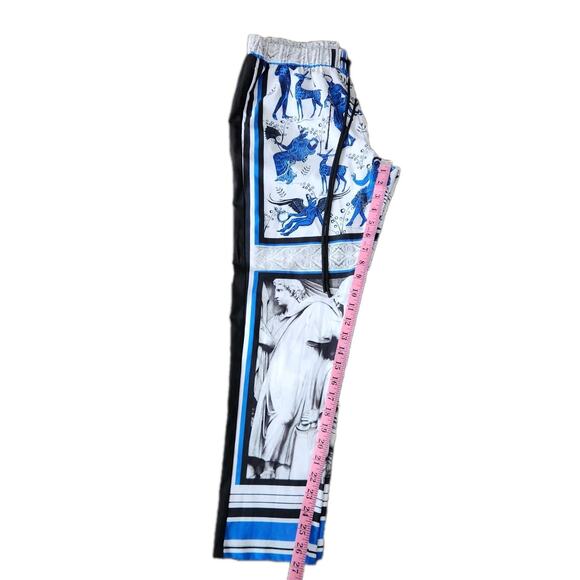 Clover Canyon Greek Mythology All Over Print Straight-Leg Pull-On Pants Size XS - Picture 7 of 7